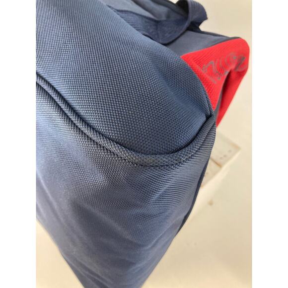 NAUTICA LARGE CANVAS, NAVY, RED DUFFLE BAG - Picture 8 of 14